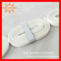 High temperature 3:1 white cable marker tube